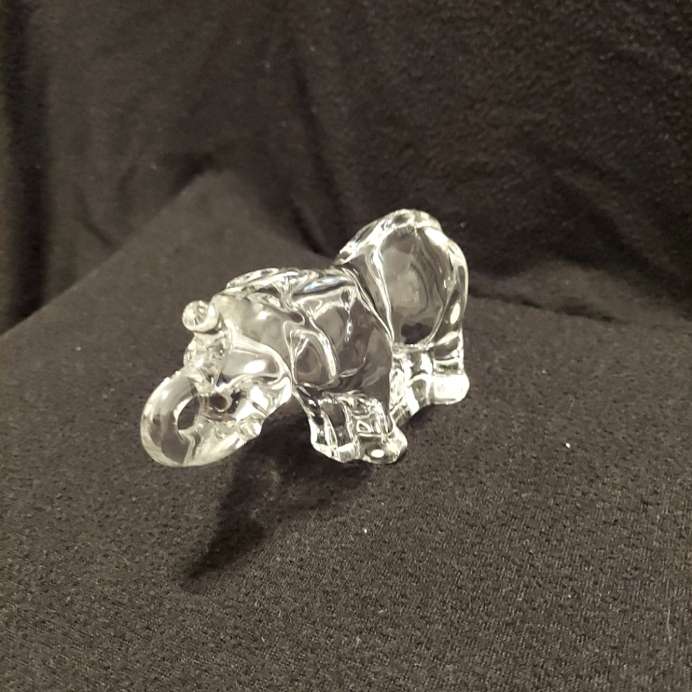 Glass Villory and boch elephant